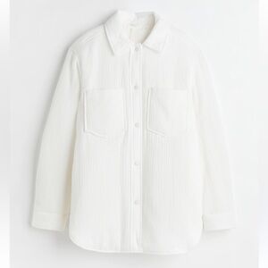 NWOT H&M Quilted Shacket